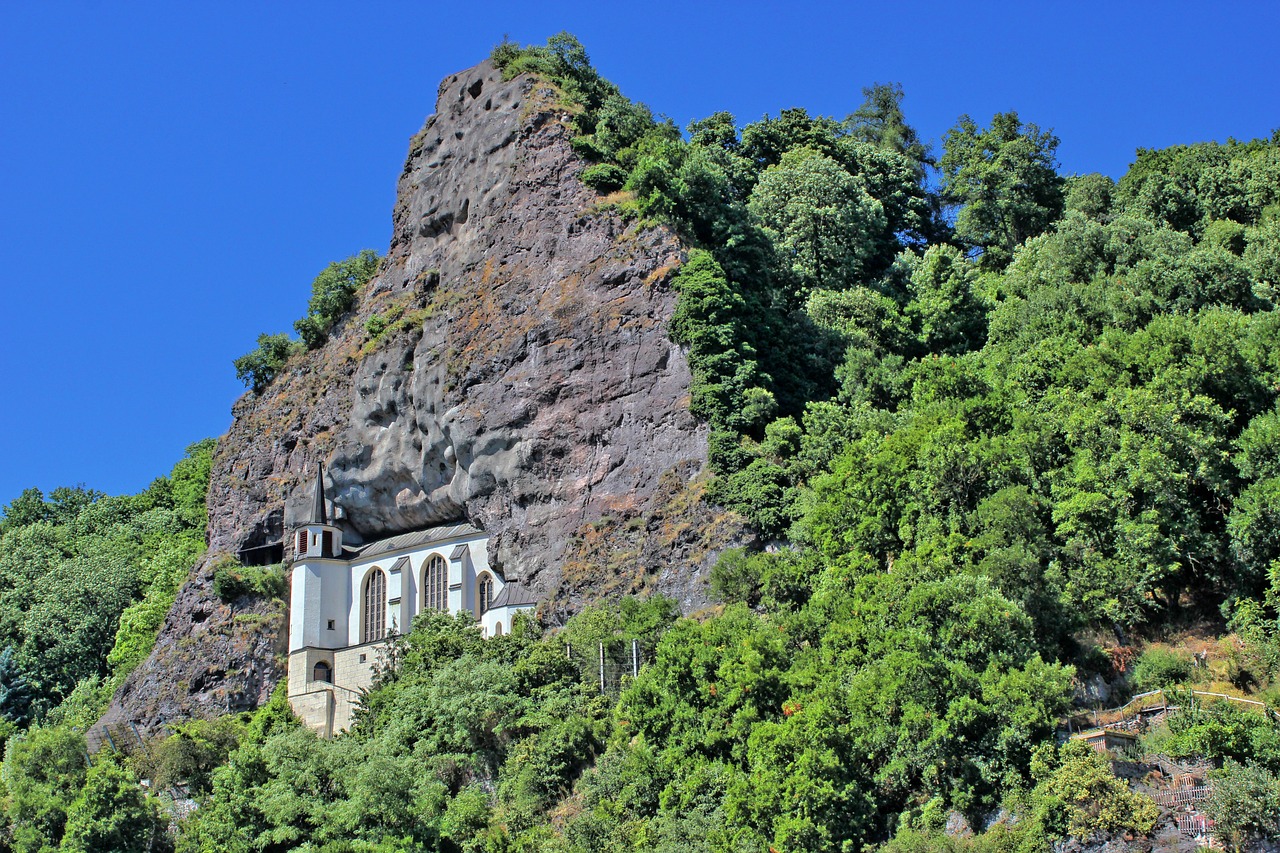 Idar-Oberstein Natur Fels Historisches Gebäude Besondere Architektur