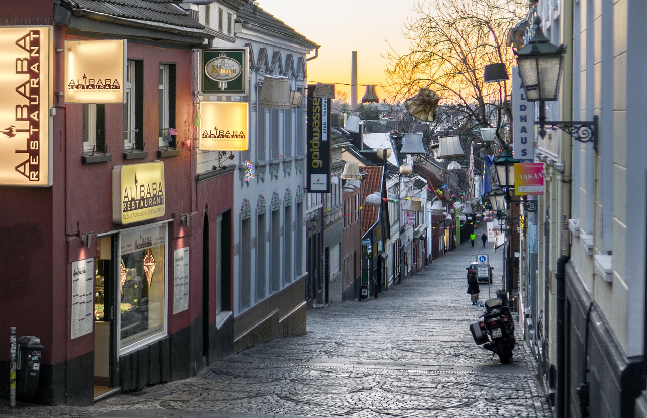 Mönchengladbach, Nrw, Natur, Innenstadt, Fußgängerzone, Historisch