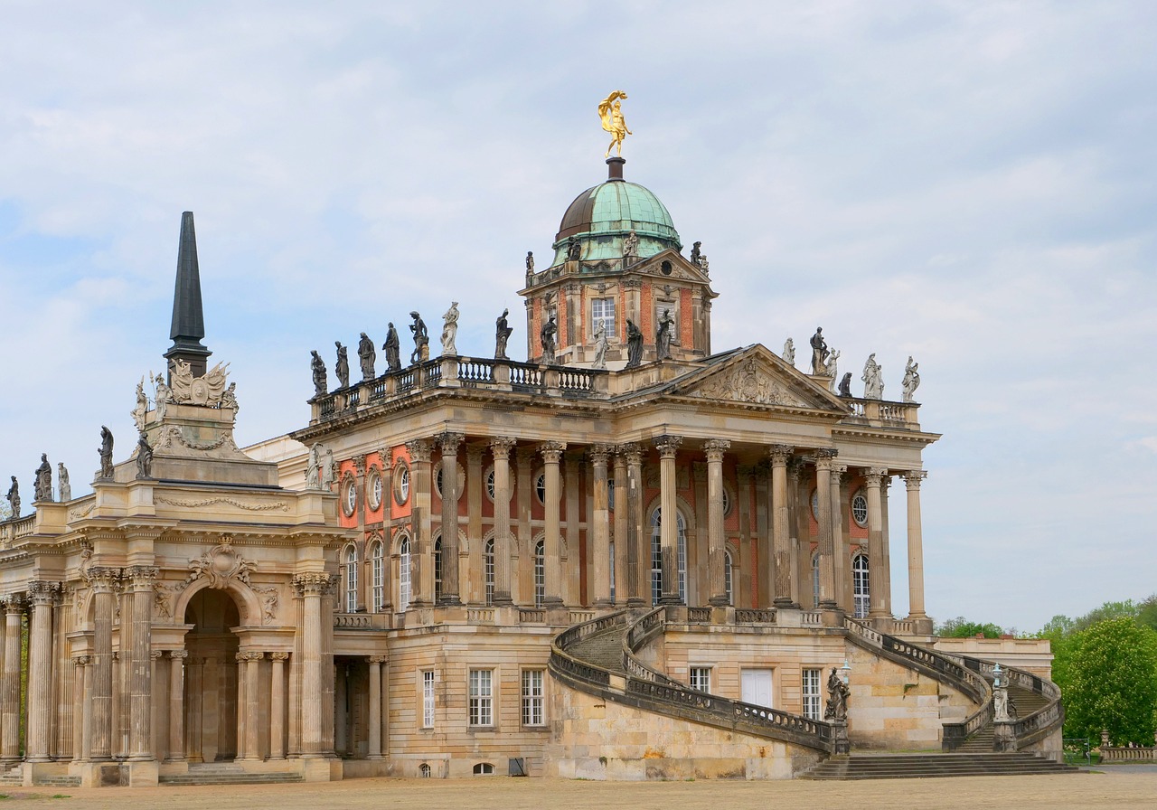 Deutschland, Historisch, Sehenswürdigkeit, Schloss, Sanssouci