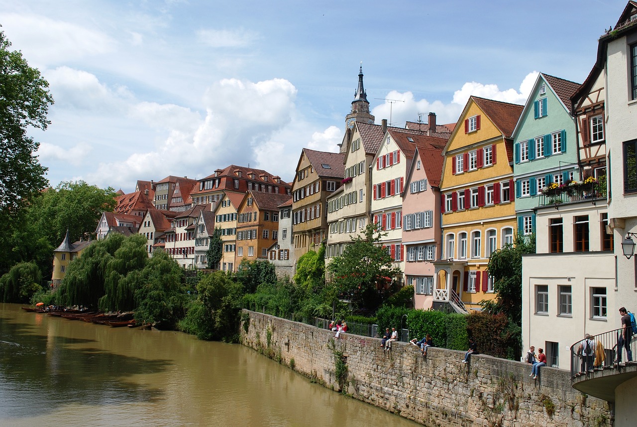 Tübingen Innenstadt Historisch Alte Gebäude Architektur Geschichte